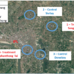 Figure 3. Location of sites for entomological surveillance