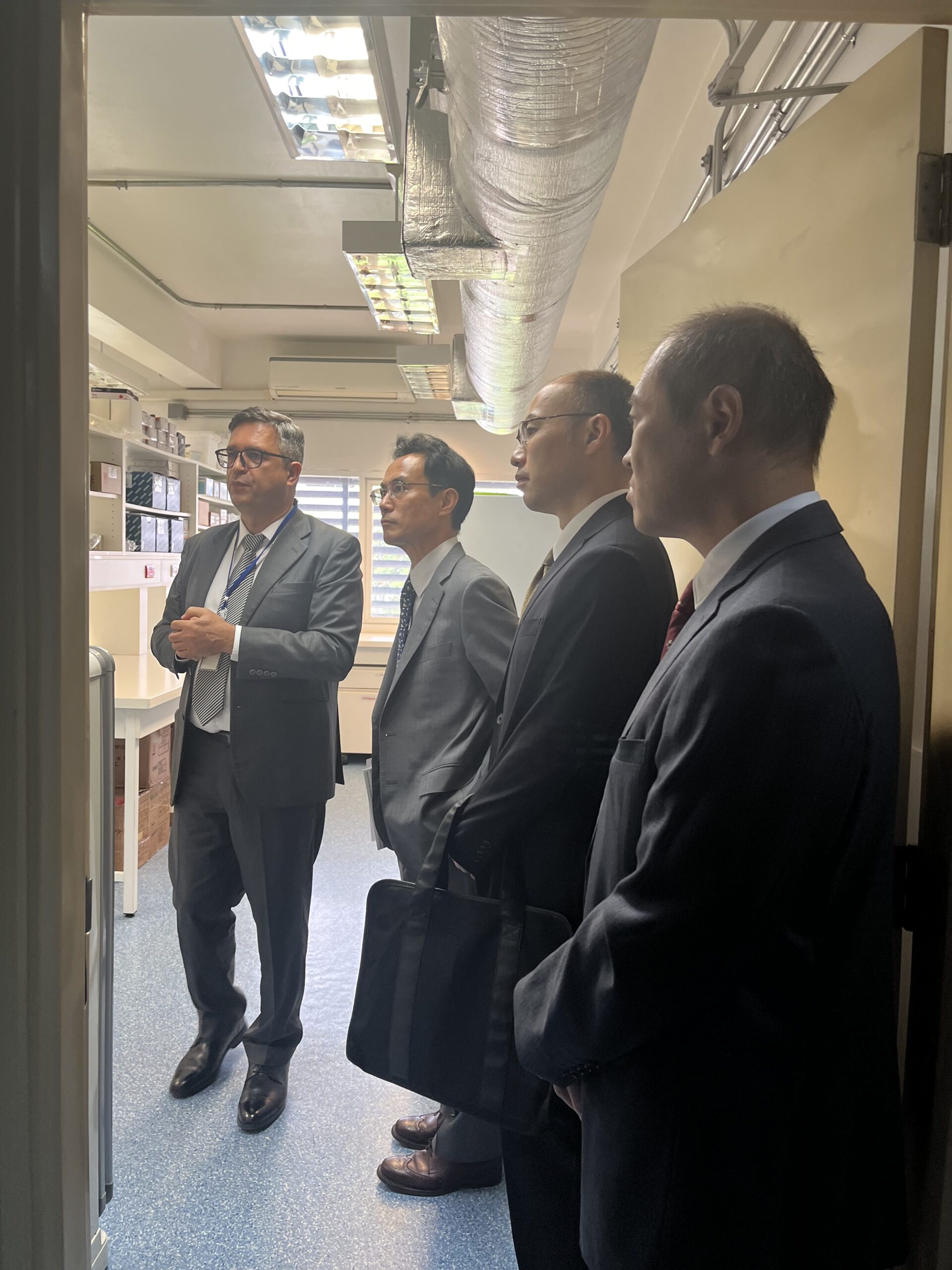 21st of August 2024: Visit of IPL by Dr Timothy Armstrong, WHO Representative to Laos